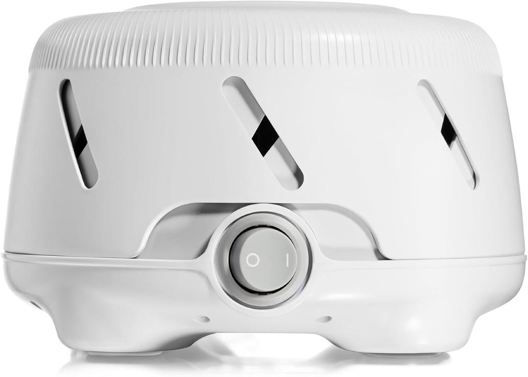 Yogasleep Dohm Uno White Noise Sound Machine, Real Fan Inside for Non-Looping White Noise, Sleep Aid, Office Privacy & Meditation for Adults & Baby, Registry Gift (White)