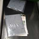 Dog Grass Pad with Tray - 35''x23'' Portable Dog Litter Box with 2 Pack Hemmed Edge Artificial Grass Patch + 2 Washable Reusable Pee Pads, Indoor Outdoor Fake Grass Pad for Dogs Potty