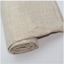Linen Fabric by The Meter 39"x57" Soft Natural Craft Material Pre-Cut Linen Upholstery Fabric for Tablecloth Bags Pillow Cushion Cover Sewing Sofa Cloth (Beige, 39"x57")