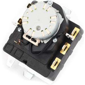 WE04X25280 TMD1EM35 234D2377P005 Dryer Timer Replacement Compatible with GTD33EASK0WW GTX22EASK0WW GTX33EASK0WW HTX21EASK0WW and More, Upgraded OEM Product for Improved Performance