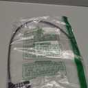 Combination Lock Cable Lock with 4 Digits Cabinet Lock with 18" Durable Cable Ideal for lockers, Gym, gate, Fence, Toolbox, case, hasp Storage and Outdoor47.6 (18")