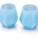 Wine2Go Diamond Silicone Drink Cooler Glasses 9oz