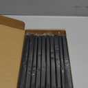 Ravinte 10 Pack Stainless Steel Kitchen Cabinet Handles Matte Black Square Bar Cabinet Pulls Kitchen Drawer Handles Sleek Dresser Drawer Pulls with 7-1/2 Inch Hole Centers Flat Black Cabinet Hardware