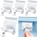 2 Pcs Vinyl Siding Clips Hanger Hooks for Mounting Security Camera No Drill Outdoor Weatherproof Stainless Steel Vinyl Hooks Compatible with Ring Stick up Cam Compatible with Ring Indoor Cam