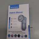 BEAUTURAL Fabric Shaver and Lint Remover, Sweater Defuzzer with 2-Speeds, 2 Replaceable Stainless Steel Blades, Battery Operated, Remove Clothes Fuzz, Lint Balls, Pills, Bobbles Gray