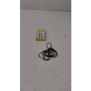 acoustix 6ft Braided Auxiliary Audio Cable, USB C to 3.5 mm connector