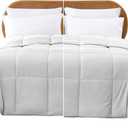 Modern Threads Down Alternative Reversible Comforter White/White Queen