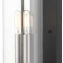 Livex Lighting 2-Light Fixture, Black, 5.25 x 15.75
