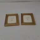 Edenseelake 5x7 Picture Frames Set of 2, Vintage Gold Photo Frame 5 by 7 for Tabletop or Wall Display
