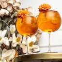 GLASSIQUE CADEAU Large 25 oz Copa de Balon Cocktail Glasses | Set of 1 | Big Crystal Balloon Goblets for Gin and Tonic, Sangria, Aperol Spritz, Limoncello Spritz, Hugo | Elegant Long Stemmed Glassware