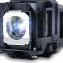 CTBAIER ELP78 for Epson ELPLP78 PowerLite Home Cinema 2000 2030 730HD 725HD 600 VS230 VS330 VS335W EX7230 EX7235 EX5220 EX3220 EX6220 EX7220 EH-490 EB-X18 V13H010L78 Replacement Projector Lamp Bulb