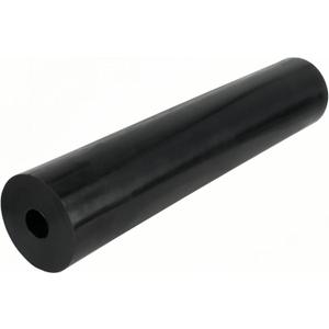 Boat Trailer Side Guide Roller Black Molded Rubber Roller, 2-1/2 x 12inch
