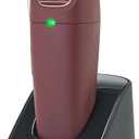 Oster Professional Cordless Hair Clippers, Fast Feed for Barbers and Hair Cutting with Detachable Blade, Burgundy