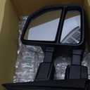 BOOLEE Towing Mirror Driver Left Side fit for 2017 2018 2019 2020 Ford F250 F350 F450 F550 Super Duty Turn Signal Light Heated Power Auxiliary Light Tow Mirror Chrome Cap LH