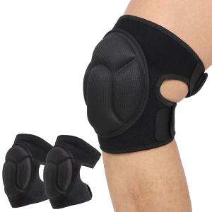 Volleyball Knee Pads for Women Men, Turtle Shell Dance Knee Pad for Women Men Wrestling Knee Pad Wrestling Gear, Crash Pad Snowboarding Gear Roller Skating Knee Protector Soft Knee Pads for Work (Large)