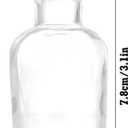 20 Pcs Glass Bud Vase in Bulk, Clear Mini Flower Vases for Centerpieces, Glass Bottles Table Decoration for Party, Wedding, Housewarming, Christmas, Birthdays, Home Decor