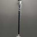 BRIOFOX Industrial Shower Curtain Rod - 2-in-1 Design Tension Curtain Rod - Never Rust Non-Slip 43 to 72 Inch Stainless Steel, Matte Black Window Curtain Rod