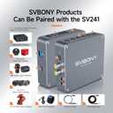 SVBONY SV241 Pro Astronomical Telescope Power Management Box, Telescope Power Hub, Remote Control for Astronomy Equipment, Durable and Portable Power Adapter with Dovetail Base for Astrophotography