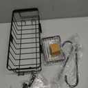 TYYIHUA Hanging Shower Caddy for Shower Chair with Hooks, Soap Tray and Shower Rack, Bathroom Showers Organizer Basket for Elderly, Pregnant, Patient, Handicap Accessories for Daily Living