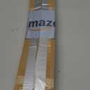 Curtain Rods for windows 28-78 inch, 5/8 inch Decorative Brown Splicing Heavy Duty Metal Curtain Rod set with Brackets