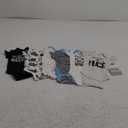 Onesies Brand baby-boys 6-pack Short Sleeve Mix & Match Bodysuits and Toddler T Shirt-Set, White Elephant, Newborn US,0-3 Months