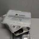 Stainless Steel Snack Containers with Lids - 3 Pack - 5 Compartments Bento Snack Boxes - Reusable Meal Prep Lunch Containers for Kids Adults - Divided Food Storage Container for School Home Travel