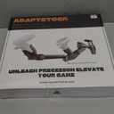 VR Gunstock for Meta Quest 2 Quest 3 Quest 3S Quest Pro  Adjustable FPS Gaming Controller Accessories with Quick Magnetic Attachment Cheek Pad for Immersive VR Gameplay (Black)