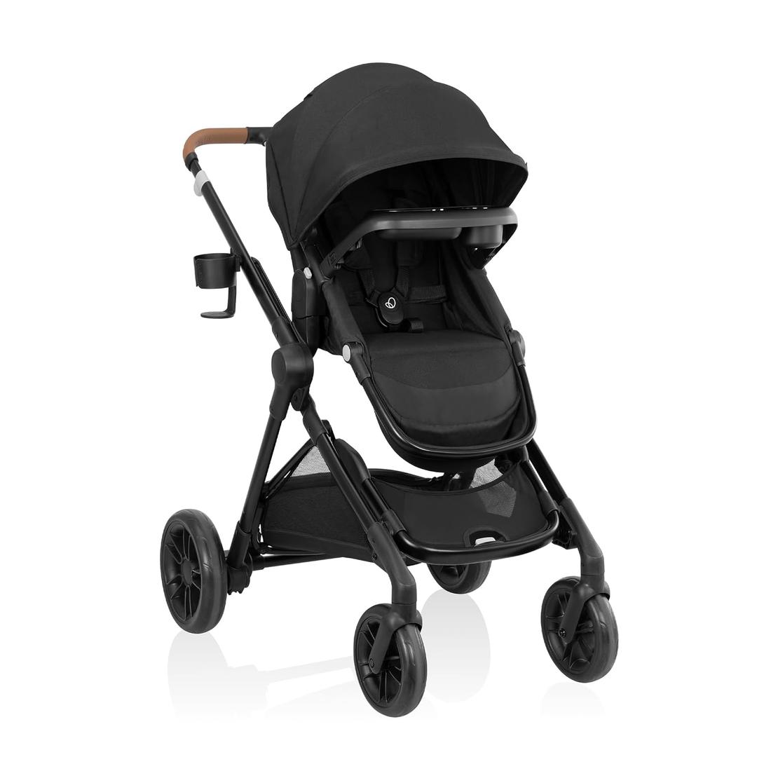 Evenflo Pivot Xpand NXT Stroller (Coal Black)
8 Modes of Use, Converts to Double Stroller, Infant to Toddler, Has Pramette Mode, Accepts Infant Car Seat (Coal Black)
