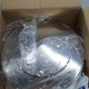 6 InchRound Chimney Cap  304 Stainless Steel Vent Cover, Weatherproof Roof Vent Protector for Outdoor Stove, Fireplace or Roof Pipe