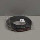 COUKIU 10 FT PVC Floor Transition Strip, Peel and Stick Molding Trim for Threshold Transitions with a Height Less Than 10 mm/0.4in, Carpet & Floor Edging Trim, Carpet to Tile Transition Strip(Black)