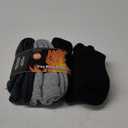 HOT FEET Thermal Socks for Men - Extreme Cold Weather, 2 Pack Thick Warm Socks, Winter Insulated, Size 6-12.5 (Denim / Navy / Black / Gray)