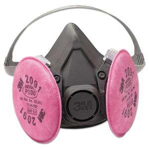 3M 6391 Half Facepiece Respirator 6000 Series, Reusable