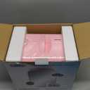 Antarctic Star 4L/6 Cans Compact Refrigerator,Portable Mini Fridge Skin Care,Cooler and Warmer for Bedroom,Car,Office & Dorm, Small Cooler for Cosmetics/Beverage/Food,PINK