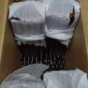 Nature Smile Solid Lotus Wood Deluxe Wooden Pants Hangers Bottom Hanger Jeans Hanger Skirt Hanger with 2-Adjustable Clips Anti Rust Hook 20 Pack (Retro)