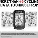 iGPSPORT BSC100S Bicycle/Bike Computer Wireless, 2.6-inch LCD Display GPS Bike Computer