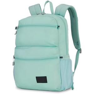 High Sierra Everclass Backpack - Travel or Work Laptop Bookbag with 360° Reflectivity, Dual Water Bottle Pockets & Fits Laptops Up To 15.6”, One Size, Sky Blue
