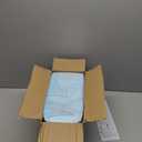 Amazon Basics Leak-Proof Dog and Puppy Potty Training Pee Pads with Quick-Dry 5-Layer Super Absorbent Design, Regular Size 22 x 22 inch, Blue & White, 100 Count