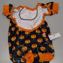 KYEESE Halloween Dog Pajamas for Small Dogs Boy Girl Adorable Pumpkin Dog Pjs Pet Onesie 4 Legs Doggie Jammies Stretchable Festival Doggy Clothes Halloween Costumes,X-Large