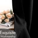 MIULEE Room Darkening Curtains Thermal Insulated Black Out Drapes Solid Window Treatment Grommet Light Blocking Blackout Curtain for Living Room Bedroom 2 Panels Set 52 x 54 inch Length Black