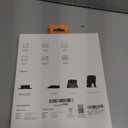 MOFT Folio Case iPad Air 11 Inch Case (M3/ M2-2025/ 2024), iPad Air 5th Generation 2022/ 4th Gen 2020 10.9 Inch with Detachable Pencil Holder, Multi-Angle Viewing, Auto Sleep/ Wake, Jet Black