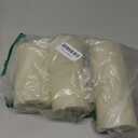 3 Pack Flickering Flameless Candles Battery Operated with Timer, 3D Moving Flame Last 1000+ Hours, Ivory Real Wax Electric LED Pillar Candle for Wedding Christmas Decorations (3" x 5"6"7")