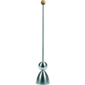 The Original Clack Egg Opener - German Engineered Stainless Steel Egg Topper - Premium Quality Egg Accessories (Wooden Top)