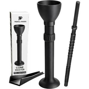 Cone Loader Kit Cone Filler Funnel + Cone Packer Tool Fits King 109mm, 98mm & 1 84mm Standard Cones Cone Master Pro