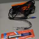 YIHUA 926 III 60W LED Display Soldering Iron Station Kit w 2 Helping Hands, 6 Extra Iron Tips, Roll of Lead-Free Solder, Solder Sucker, S/S Tweezers, C/F Conversion, Auto Sleep & Calibration Support (Orange)