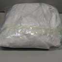 Christmas Tree Skirt White, 48 Inch Soft Faux Fur Xmas Tree Skirts, Large Luxury Velvet Plush Christmas Trees Decoration, White Ornaments for Christmas Holiday Party Indoor Party Home Decor