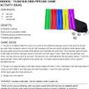 KINDEN Team Building Exercise Activities Pipeline Kit Group Games, Half Pipes Indoor Outdoor Ice Breaker Group Learning Team Work Youth Sports for Kids Teens, Children, Adults Competition Funny Games 2 Packs 10pcs Half Pipes