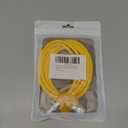 Rainbow Chubby - Colorful Chubby Cable Gradual Durable Charger Cable USB-C to USB A Cable Nylon Braided Fast Charging Data Cord for Phone, Yellow, Type-C to Type-C, 4.9 FT