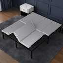 LAVEVE Heavy Duty 10mm Bunkie Board Queen Size 60'' x 80'', Breathable Bed Support Board to Prevent Sagging Mattress, with Anti-Slip Dots, Fits Metal Bed Frames, Slatted Frames, and Sofa Beds