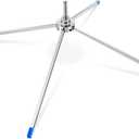 Blulu Cross Base for Tear Drop/Feather Flags Adjustable Free Spin X-Base Mount Portable Flagpole Feather Flag Stand for Indoors or Outdoors