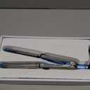 BaBylissPRO Nano Titanium Prima Ionic Hair Straightener  Professional Flat Iron & Curling Iron in One for Stylists, Pro Styling Hair Tool (1 1/4 Inch, Blue)